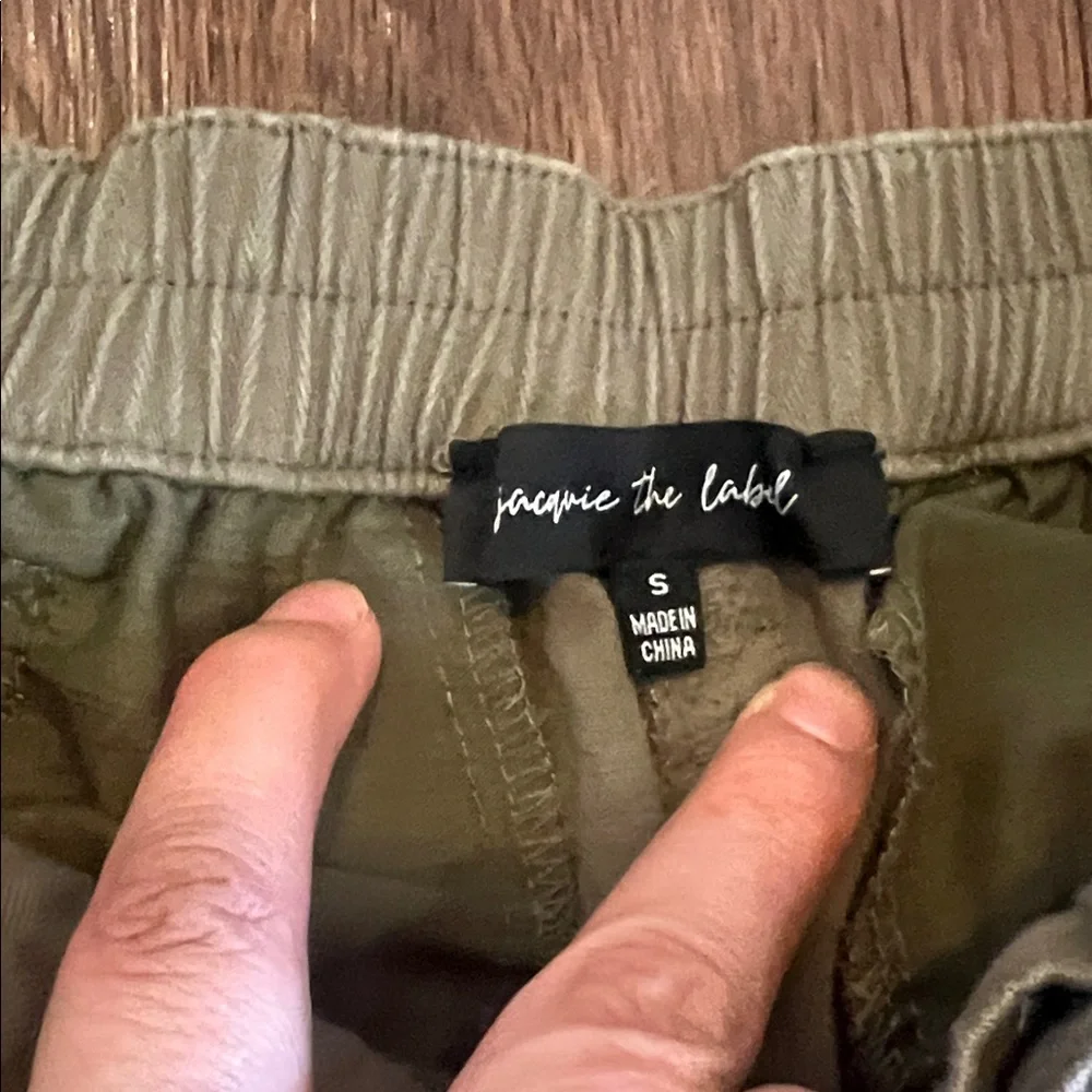 Jacquie the Label women green olivo Cargo Pants - Picture 3 of 15
